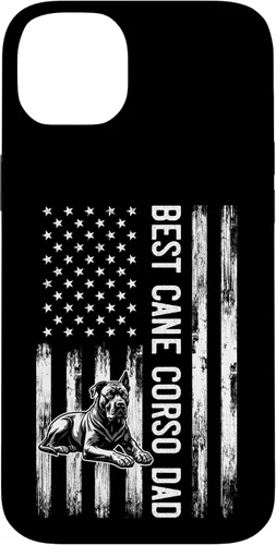 Vista 15 de Best Cane Corso Dad Patriotic Dog Lover Gift, Mastiff Case for iPhone 17