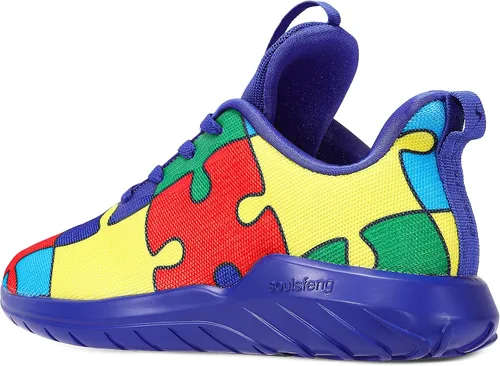 Vista 3 de Soulsfeng Tenis para correr para mujer, ligeros, transpirables, antideslizantes, a la moda, para caminar