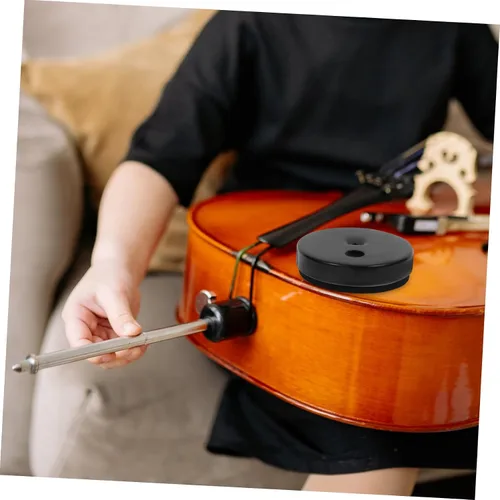 Vista 5 de VICASKY Parada musical en estera de violonchelo para violonchelo antideslizante Material de hierro para violonchelistas