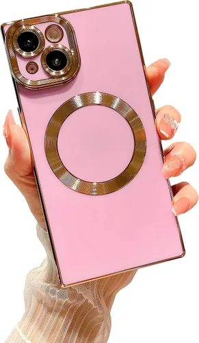 Vista 117 de Owncase Funda Magnética para iPhone 11, (Compatible con MagSafe) (Protección Completa de Lente de Cámara) (Esquinas Reforzadas) Funda Parachoques