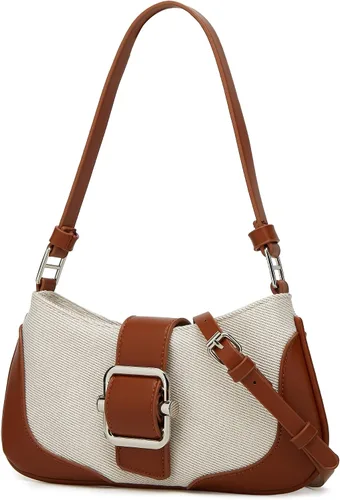 Vista 2 de Bolso cruzado de hombro para mujer, bolso de mano elegante, mini bolso de mano de piel sintética, bolso de mensajero de noche