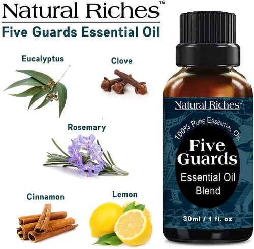 Vista 4 de Natural Riches Five Guards and Breathe Blend - 2x30 ml