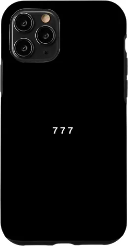 Vista 28 de iPhone 11 Angel Numbers 777 Lucky Spiritual Sign Guide Manifesting Case