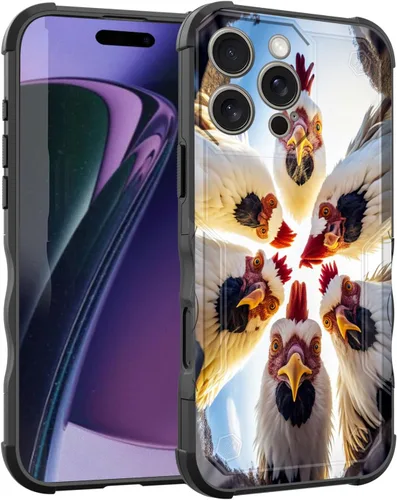 Vista 176 de Funda para iPhone Air, [doble capa] [protección contra caídas de grado militar de 10 pies] Funda resistente a prueba de golpes para iPhone Air