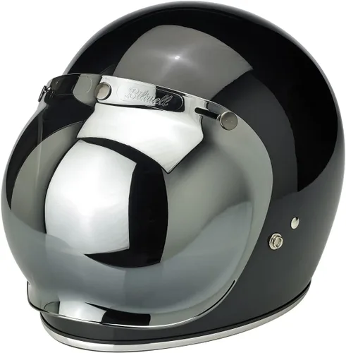 Vista 5 de Biltwell - Protector tipo burbuja cromado - Antivaho, resistente a los arañazos, resistente a UV/A y UV/B