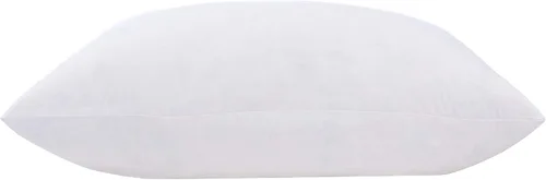 Vista 4 de L' COZEE Almohadas de plumas y plumón de ganso blanco, almohadas decorativas de relleno con funda de algodón 100% para personas que duermen firmes