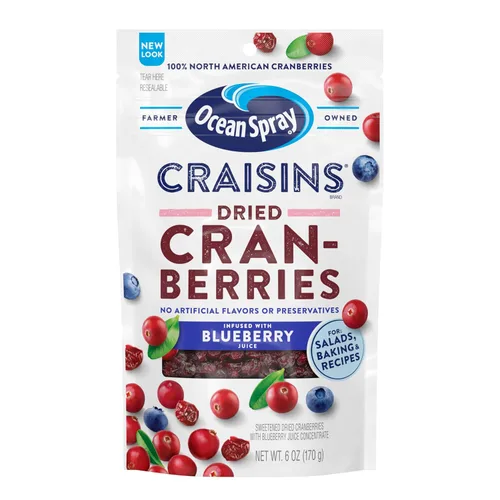 Vista 25 de Ocean Spray, Craisins - Arándanos secos, original, bolsa resellable de 12 onzas