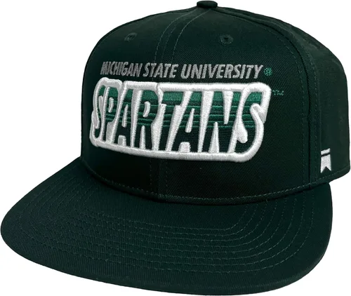 Vista 19 de Sombrero oficial de 6 paneles con ala plana ajustable colegial - Colección Gradient Team
