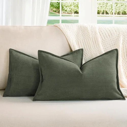 Vista 55 de ZWJD - Juego de 2 fundas de cojín decorativo de 16 x 16 pulgadas, de felpilla, con diseño elegante, suaves, para sofá, cama y decoración del hogar