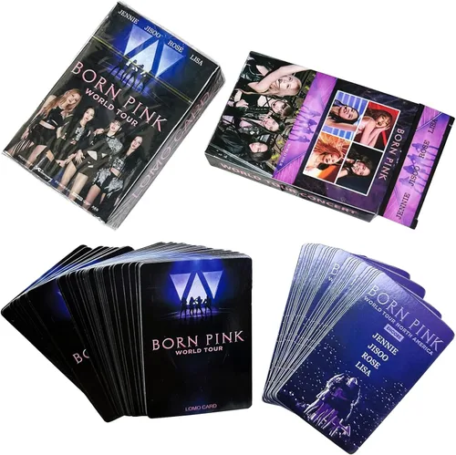 Vista 9 de KPOPBTS Born Pink Photocards Nuevo Álbum 165 PCS/3 Paquetes Tarjetas Lomo Regalo para Niños y Niñas Blink