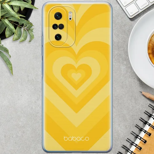 Vista 3 de BABACO Caja del teléfono móvil del Grupo ERT para Xiaomi MI 11i/REDMI K40/K40 PRO/Poco F3/F3 PRO Patrón original y oficial Corazones 007 adaptados a