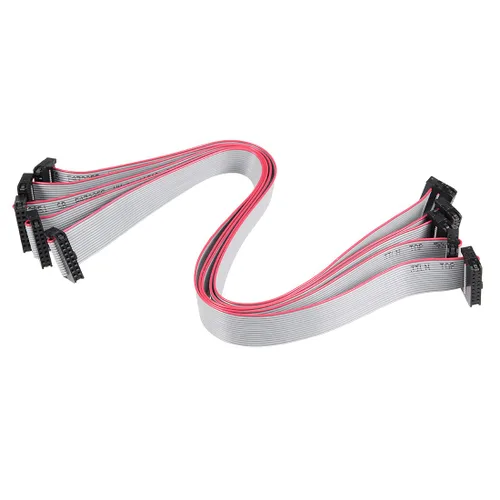 Vista 8 de uxcell IDC 6 pines conector plano cinta cable hembra longitud 11.8 in 0.079 in paso, 5pcs
