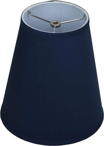 Vista 7 de FenchelShades.com Pantalla de 6 pulgadas de diámetro superior x 10 pulgadas de diámetro inferior x 11 pulgadas de altura inclinada con arandela