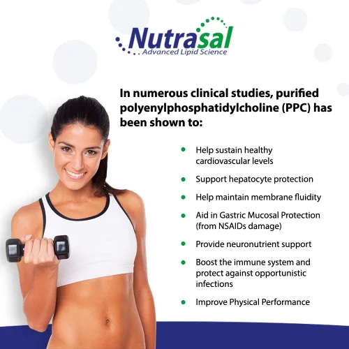 Vista 5 de Nutrasal PhosChol PPC Polienil FosfatidilColina Suplemento de colina 3000mg Líquido 16 oz