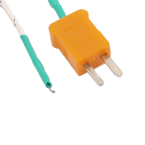 Vista 2 de uxcell Cable sensor de sonda termopar de tierra tipo 2pcs 10M largo 0C-700C K