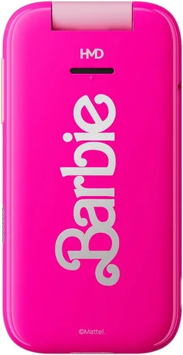 Vista 4 de HMD Teléfono Barbie Flip Desbloqueado Versión Internacional Rosa