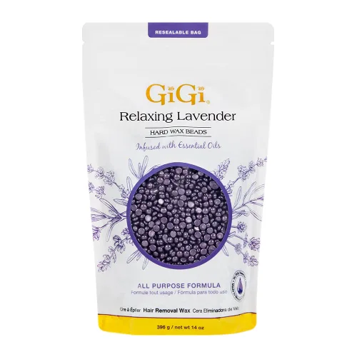 Vista 9 de GiGi - Perlas de cera dura para depilación Infused with Essential Oils, Soothing Formula for Gentle Facial & Delicate Area Waxing Stripless