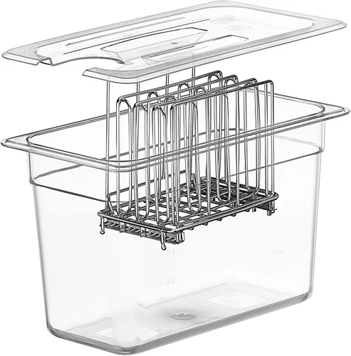 Vista 5 de LIPAVI Tapa C5L-PCR para contenedor LIPAVI C5 Sous Vide, con corte de precisión para el circulador de inmersión PolyScience Creative