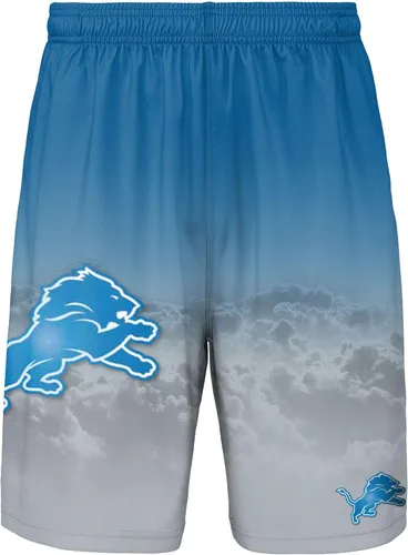 Vista 4 de FOCO Mens NFL Football Team Logo Gradient Big Logo Training Shorts
