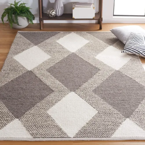 Vista 15 de SAFAVIEH Natura Collection - Alfombra de pasillo de 2 pies 3 pulgadas x 8 pies, marfil y beige, hecha a mano, lana bohemia de granja, ideal