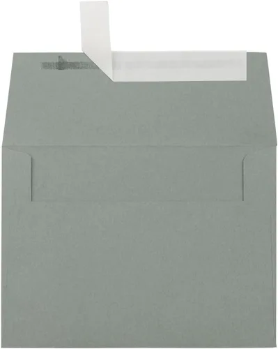 Vista 3 de LUXPaper Sobres de invitación A6 4 3/4 pulgadas x 6 1/2 pulgadas Gris pizarra Texto de 70 libras 50