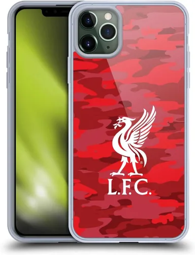 Vista 62 de Head Case Designs Funda de gel con licencia oficial del Liverpool Football Club Away Colourways Crest Camou [protección de grado militar] compatible
