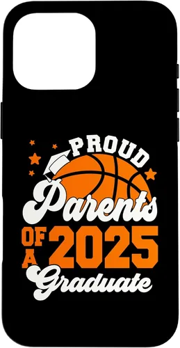 Vista 19 de iPhone 16 Parents of a 2025 Graduate Senior Graduation Basketball Case