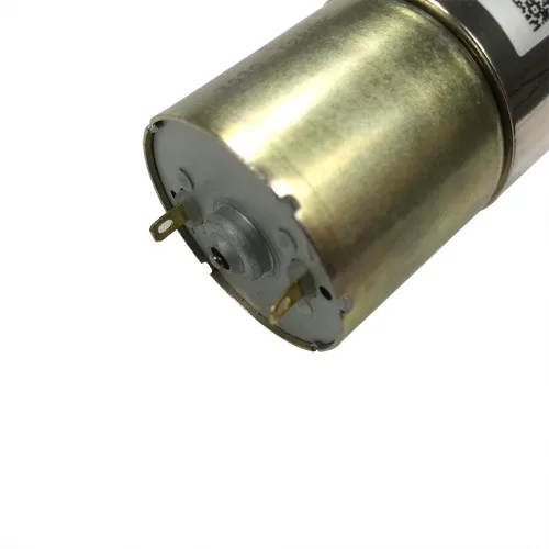 Vista 7 de Bringsmart DC 12V 5rpm Motor de engranajes con soporte eje centrado 1.457 in caja de cambios Bringsmart Micro DC 12V 5rpm Geared Motor With