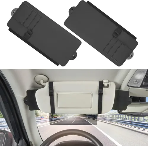 Vista 8 de JoyTutus Extensor de Parasol para Visera de Automóvil, Visera Solar Ajustable que Protege contra el Deslumbramiento, Bloqueador de Rayos UV