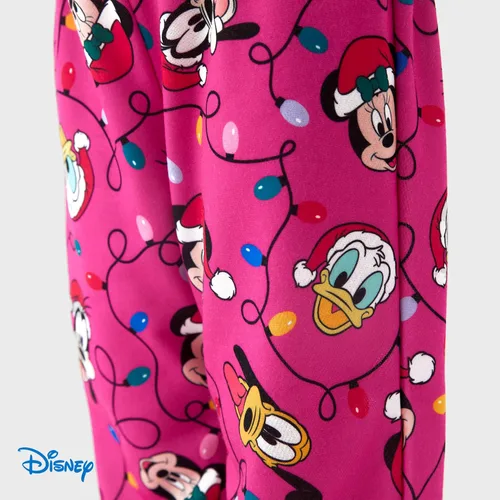 Vista 7 de Disney Mickey and Friends Outfits 2pcs Toddler Girl & Boy Long Sleeve Hoodie and Pants Set, 2-6 Years