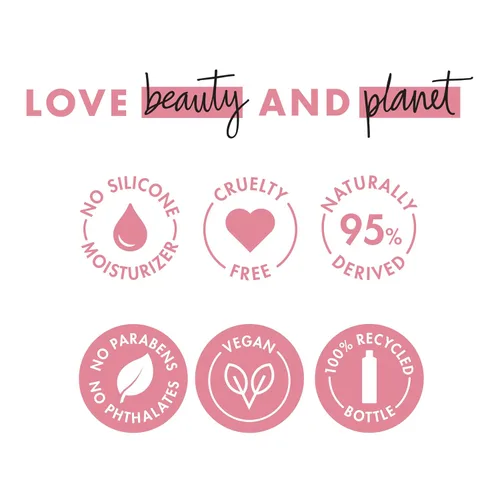 Vista 6 de Love Beauty and Planet Delicious Glow Loción corporal Murumuru Butter & Rose para una piel suave y brillante, ingredientes naturales, hidratantes a