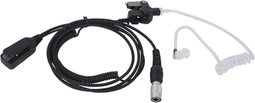 Vista 4 de xpr3300e xpr3500e xpr 3300e 3500e auricular QD de liberación rápida de desconexión rápida con micrófono PTT compatible con Motorola Radio