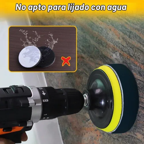 Vista 5 de SPEEDWOX Almohadilla amortiguadora de esponja suave con gancho y bucle de 2