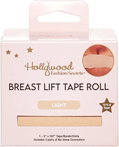 Vista 9 de Hollywood Fashion Secrets - Cinta adhesiva para contorno corporal Oscuro