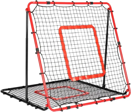 Vista 11 de BaseGoal Dual-Sided Baseball Softball Rebounder Net,33.5x33.5in