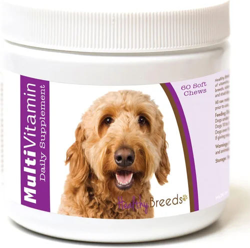 Vista 29 de Healthy Breeds Affenpinscher - Masticables blandos multivitamínicos, 60