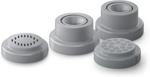 Vista 7 de Philips - Máquina compacta para pasta y fideos con 3 platos intercambiables en forma de pasta, color blanco + kit de forma de accesorio 4 en 1
