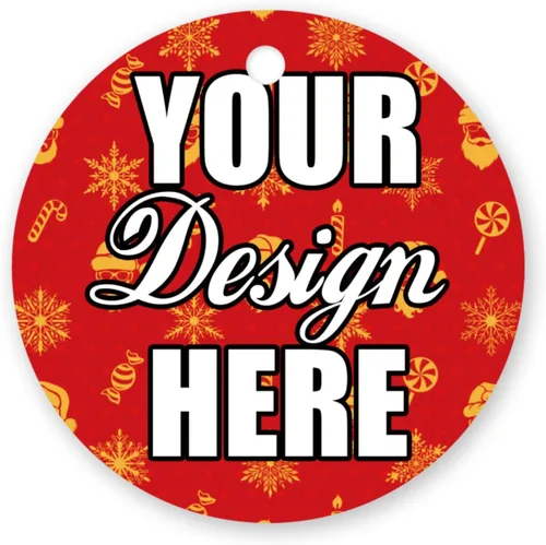 Vista 21 de Adornos de Navidad personalizados, colgante de cerámica personalizado con foto, texto/imagen, adorno colgante personalizado para parejas, niños
