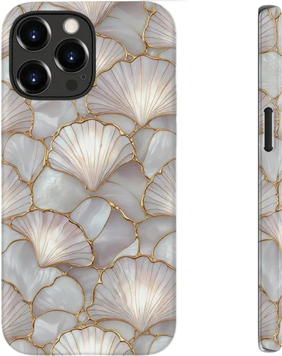 Vista 14 de bemal Funda para iPhone 12 Mini, estética, vintage, floreciente, peonía, concha, femenina, compatible con MagSafe, moderna, única, moderna, moderna