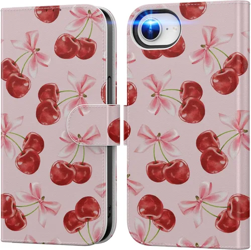 Vista 11 de DEENAKIN Funda tipo cartera para iPhone 15 con tarjetero + clip para efectivo, bloqueo RFID, protección contra caídas de grado militar y obras