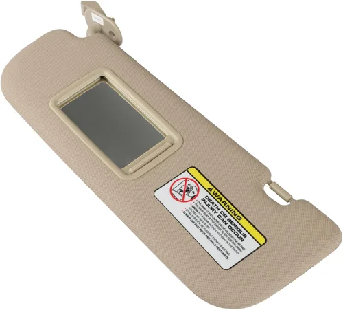 Vista 9 de SCITOO - Conjunto de visera solar para conductor lado izquierdo color beige para Hyundai Elantra sin quemacocos para modelos 2011, 2012, 2013, 2014
