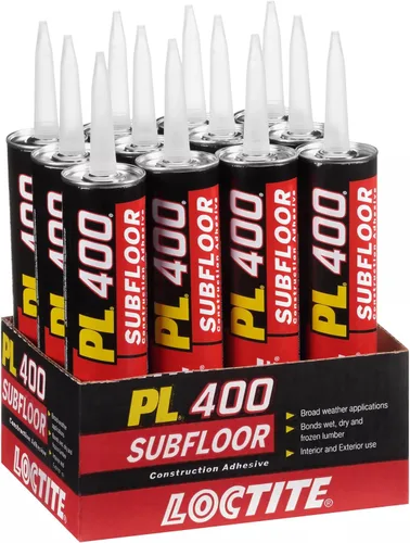 Vista 6 de Loctite PL 400 Adhesivo resistente para subsuelo, 10 fl oz, cartucho