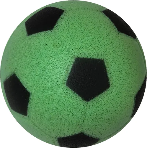 Vista 5 de Pelotas de golf para gatos de interior - Pelotas de fútbol interactivas de espuma de esponja (mixto2)