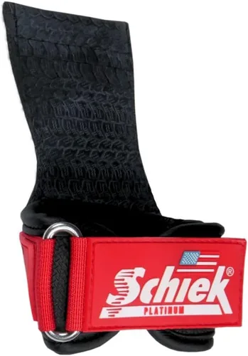 Vista 15 de Schiek Sports Model 1907 Platinum Edition Ultimate Grips - Correas de levantamiento de pesas 3 en 1, muñequeras y almohadillas de agarre, control