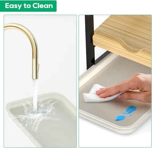 Vista 6 de Soporte para Detergente de Ropa Líquido, Soporte para Detergente de Ropa, Soporte para Detergente Líquido con Bandeja para Goteo