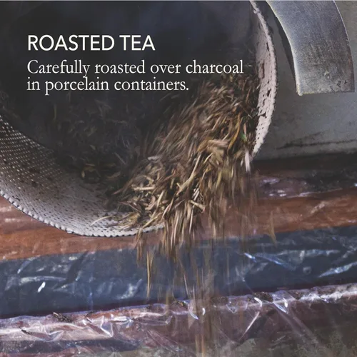 Vista 6 de Japanese Green Tea Co. Hojicha Té verde japonés tostado de hojas sueltas de Arahataen Farms - Té verde orgánico enriquecido con catequina con bajo