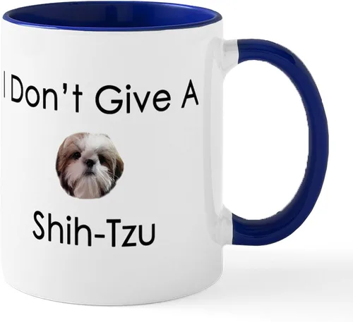 Vista 35 de CafePress Cute Shih Tzu Dog Mugs - Taza de café de cerámica de 11 oz (11.0 fl oz)