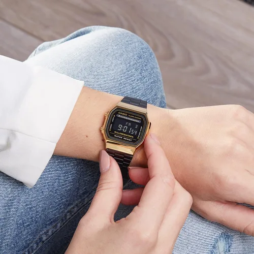 Vista 6 de Casio - Reloj Collection unisex para adultos A168WG