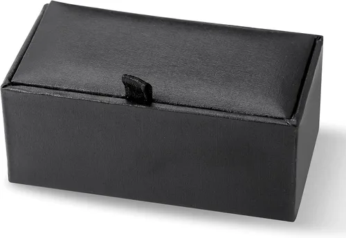 Vista 5 de Danny shi - Juego de cadena de corbata dorada plateada para hombre, en caja de regalo