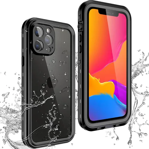 Vista 9 de Magsafe - Funda impermeable para iPhone 13 Pro Max, protector de pantalla integrado, protector de cuerpo completo, a prueba de golpes, a prueba